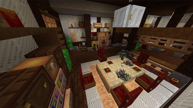 Screenshot of the Minecraft Bedrock Marketplace product Enchanted Texture Pack created by Mine-North.