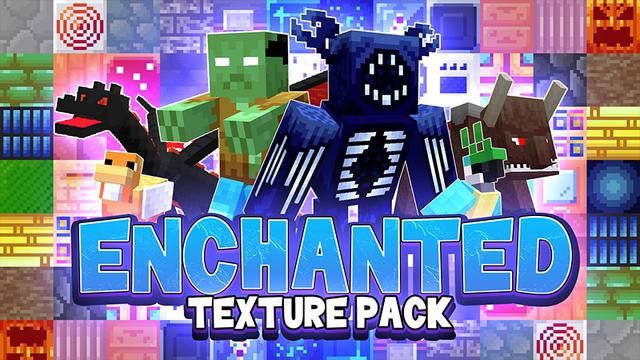 Thumbnail of the Minecraft Bedrock Marketplace product Enchanted Texture Pack created by Mine-North.