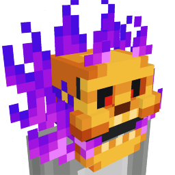 Thumbnail of the Minecraft Bedrock Marketplace product Fiery Golden Skull created by Mine-North.