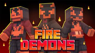 Thumbnail of the Minecraft Bedrock Marketplace product Fire Demons created by Mine-North.