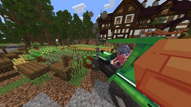 Screenshot of the Minecraft Bedrock Marketplace product Food Expansion created by Mine-North.