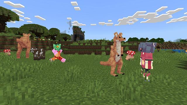 Screenshot of the Minecraft Bedrock Marketplace product Food Expansion created by Mine-North.