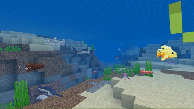 Screenshot of the Minecraft Bedrock Marketplace product Food Expansion created by Mine-North.