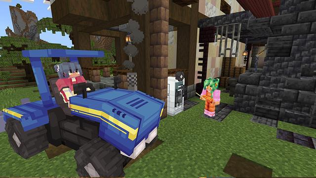 Screenshot of the Minecraft Bedrock Marketplace product Food Expansion created by Mine-North.