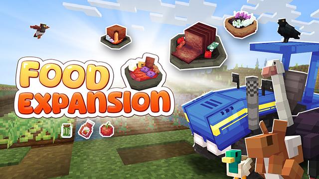 Thumbnail of the Minecraft Bedrock Marketplace product Food Expansion created by Mine-North.