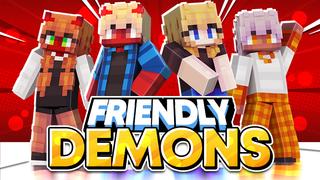 Thumbnail of the Minecraft Bedrock Marketplace product Friendly Demons created by Mine-North.