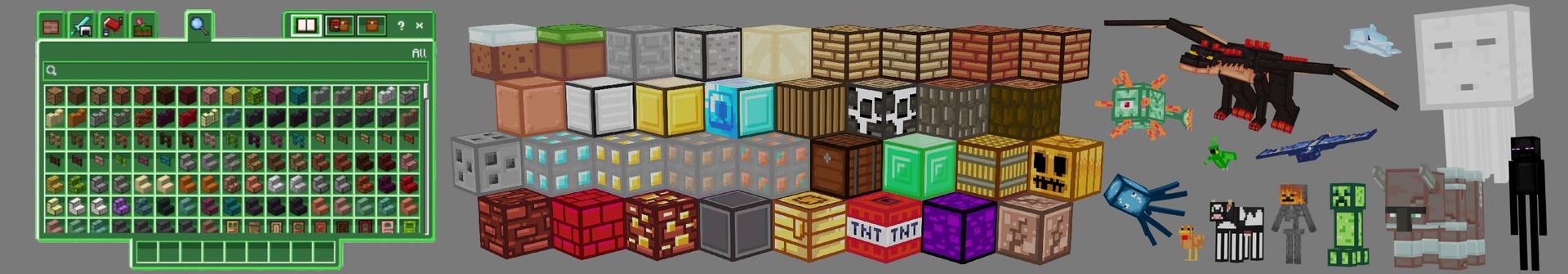 Panorama of the Minecraft Bedrock Marketplace product Funline Texture Pack created by Mine-North.