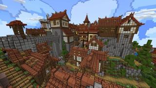 Screenshot of the Minecraft Bedrock Marketplace product Funline Texture Pack created by Mine-North.