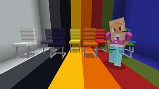 Screenshot of the Minecraft Bedrock Marketplace product Gaming Furniture created by Mine-North.