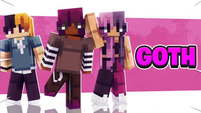 Thumbnail of the Minecraft Bedrock Marketplace product Goth created by Mine-North.