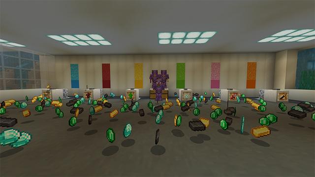 Screenshot of the Minecraft Bedrock Marketplace product Hacker Client created by Mine-North.
