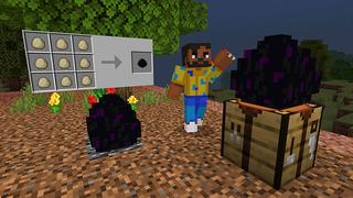 Screenshot of the Minecraft Bedrock Marketplace product Hacker Crafting Recipes created by Mine-North.