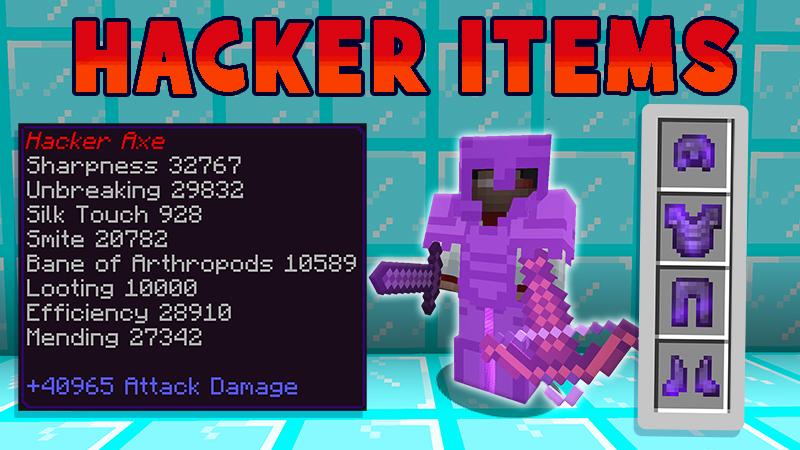 Hacker Items by Mine-North | CHUNK - Minecraft Bedrock Marketplace Explorer