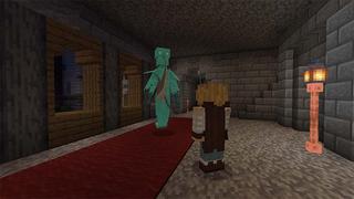 Screenshot of the Minecraft Bedrock Marketplace product Halloween Adventures created by Mine-North.