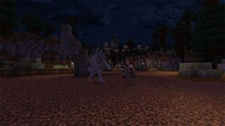 Screenshot of the Minecraft Bedrock Marketplace product Halloween Adventures created by Mine-North.