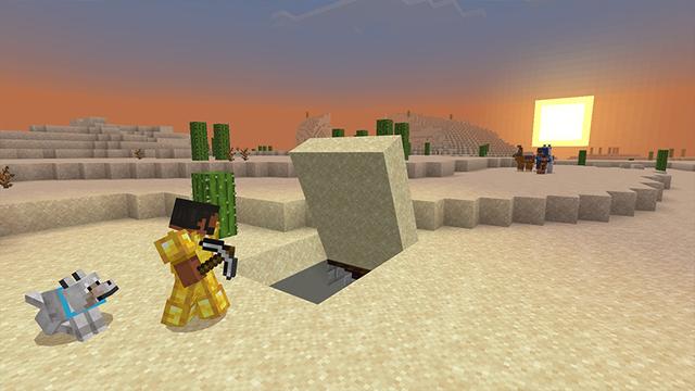 Screenshot of the Minecraft Bedrock Marketplace product Hidden Base created by Mine-North.