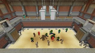 Screenshot of the Minecraft Bedrock Marketplace product Hidden Base created by Mine-North.