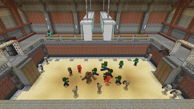 Screenshot of the Minecraft Bedrock Marketplace product Hidden Base created by Mine-North.