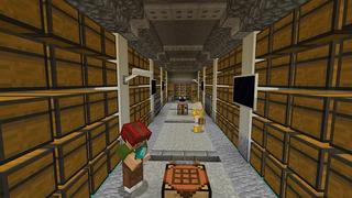 Screenshot of the Minecraft Bedrock Marketplace product Hidden Base created by Mine-North.