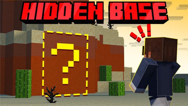 Thumbnail of the Minecraft Bedrock Marketplace product Hidden Base created by Mine-North.