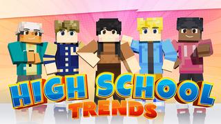 Thumbnail of the Minecraft Bedrock Marketplace product High School Trends created by Mine-North.