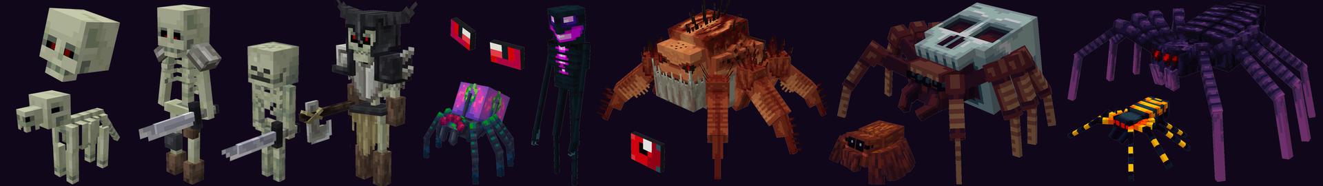 Panorama of the Minecraft Bedrock Marketplace product Horror Survival created by Mine-North.