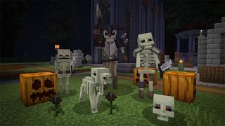 Screenshot of the Minecraft Bedrock Marketplace product Horror Survival created by Mine-North.