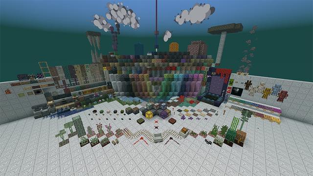 Screenshot of the Minecraft Bedrock Marketplace product Horror Texture Pack created by Mine-North.