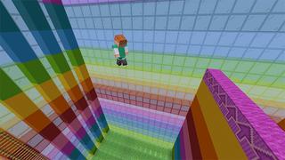 Screenshot of the Minecraft Bedrock Marketplace product Infinite Parkour created by Mine-North.