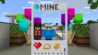 Screenshot of the Minecraft Bedrock Marketplace product Influencer Mansion created by Mine-North.