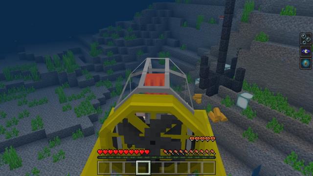 Screenshot of the Minecraft Bedrock Marketplace product Jetskis created by Mine-North.