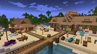 Screenshot of the Minecraft Bedrock Marketplace product Jetskis created by Mine-North.