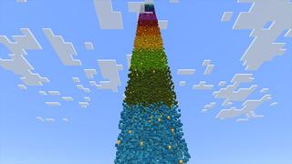 Screenshot of the Minecraft Bedrock Marketplace product Jump Up created by Mine-North.