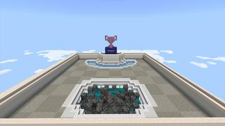 Screenshot of the Minecraft Bedrock Marketplace product Jump Up created by Mine-North.