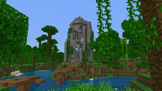 Screenshot of the Minecraft Bedrock Marketplace product Jungle Adventure created by Mine-North.