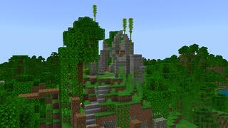 Screenshot of the Minecraft Bedrock Marketplace product Jungle King created by Mine-North.