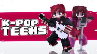 Thumbnail of the Minecraft Bedrock Marketplace product K-pop Teens created by Mine-North.