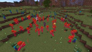 Screenshot of the Minecraft Bedrock Marketplace product Kill Aura created by Mine-North.