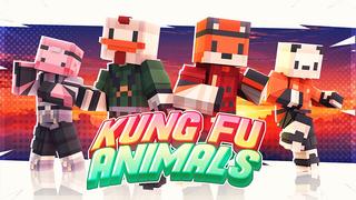 Thumbnail of the Minecraft Bedrock Marketplace product Kung Fu Animals created by Mine-North.