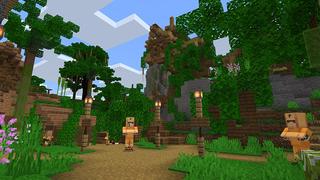 Screenshot of the Minecraft Bedrock Marketplace product Lost Island created by Mine-North.