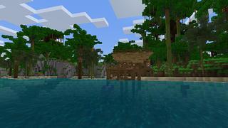 Screenshot of the Minecraft Bedrock Marketplace product Lost Island created by Mine-North.