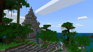 Screenshot of the Minecraft Bedrock Marketplace product Lost Island created by Mine-North.