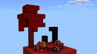 Screenshot of the Minecraft Bedrock Marketplace product Lucky Block Islands created by Mine-North.