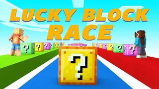 Thumbnail of the Minecraft Bedrock Marketplace product Lucky Block Race created by Mine-North.