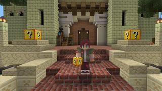 Screenshot of the Minecraft Bedrock Marketplace product Lucky Block Survival created by Mine-North.