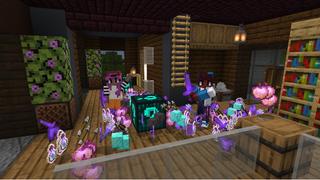 Screenshot of the Minecraft Bedrock Marketplace product Luckyblock Hacker created by Mine-North.