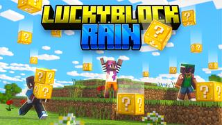Thumbnail of the Minecraft Bedrock Marketplace product Luckyblock Rain created by Mine-North.