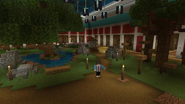 Screenshot of the Minecraft Bedrock Marketplace product Luxury Bunker created by Mine-North.