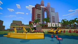 Screenshot of the Minecraft Bedrock Marketplace product Luxury Hotel! created by Mine-North.