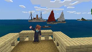 Screenshot of the Minecraft Bedrock Marketplace product Luxury Hotel created by Mine-North.